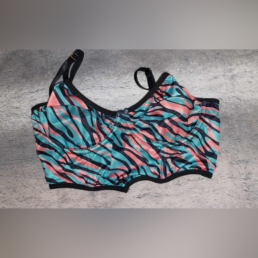 Zebra Print fashion bra